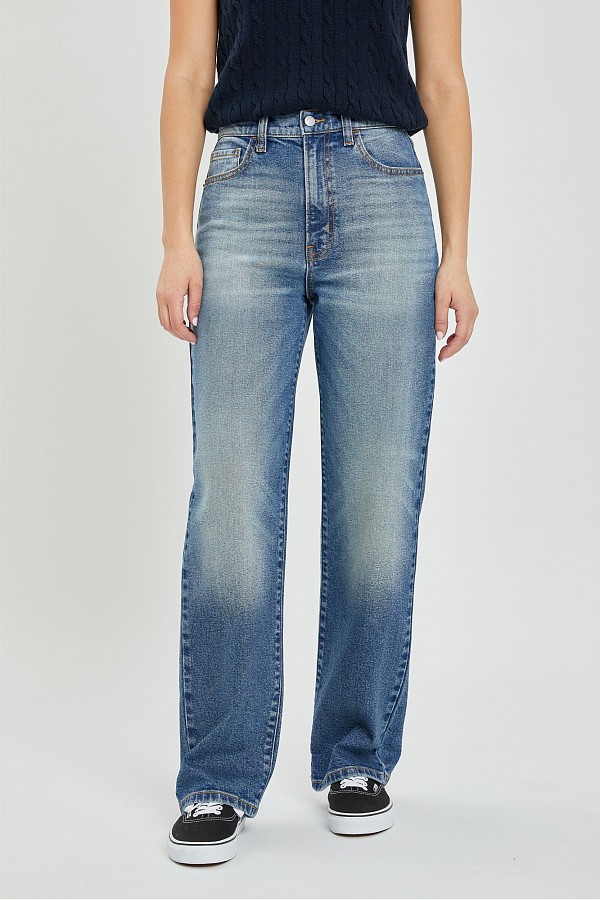 Super High Rise Dad Jean